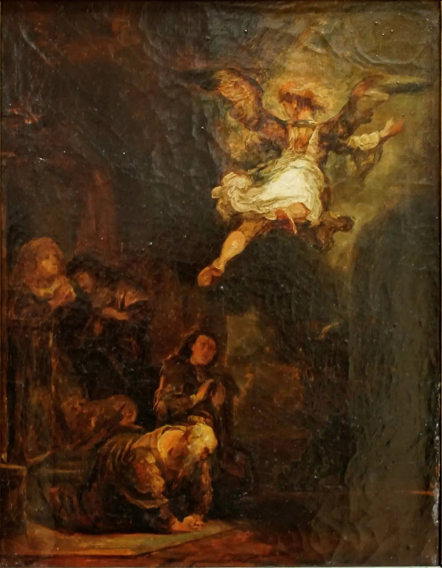 Tobit'i Terk Eden Raphael Meleği - Eugène Delacroix