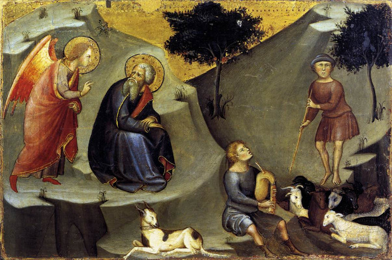 Meryem'in Mucizesi Joachim'a - Bartolo di Fredi