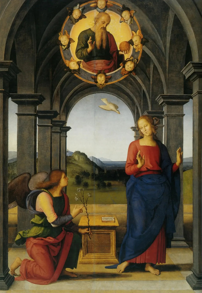 Fano'nun Müjdesi - Pietro Perugino