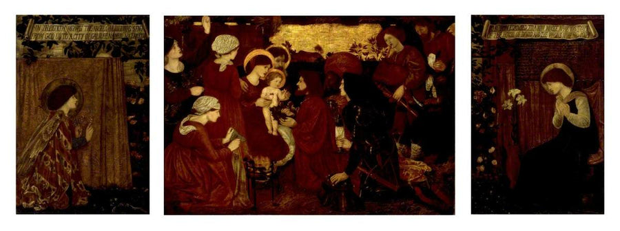 Müjde ve Magoların Tapınması - Edward Burne-Jones