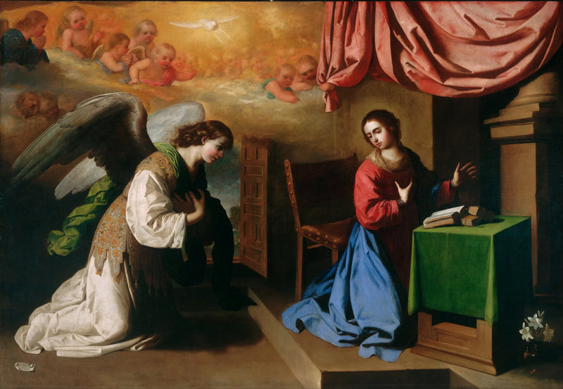 Müjde - Francisco de Zurbarán