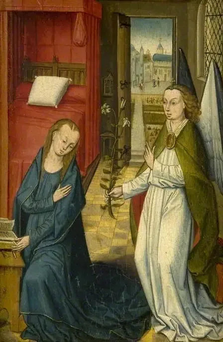 Müjde - Rogier van der Weyden