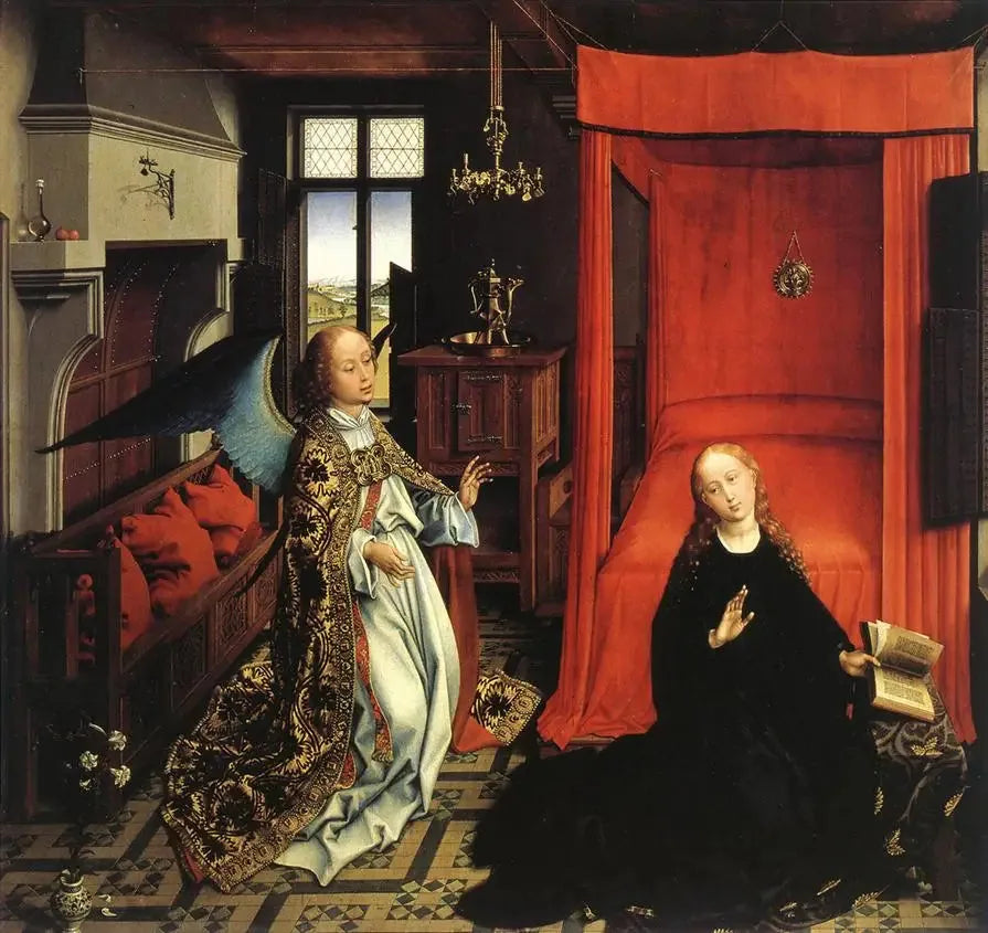 Müjde - Rogier van der Weyden
