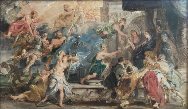 Henri IV'nin Apoteozu (Münih) - Peter Paul Rubens