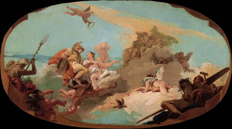 Vettor Pisani amiralinin yüceltilmesi - Giovanni Battista Tiepolo