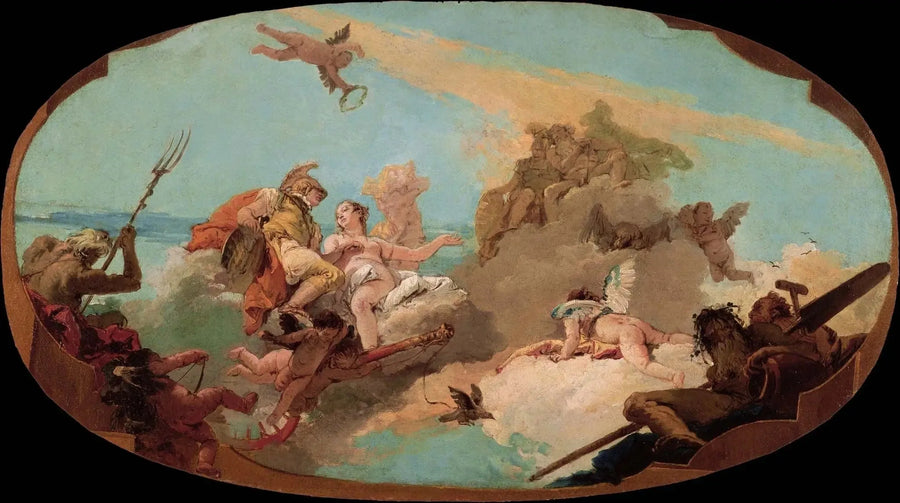 Vettor Pisani amiralinin yüceltilmesi - Giovanni Battista Tiepolo