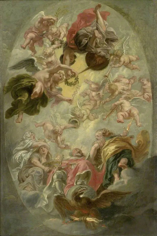 Jacques I'in Yücelişi - Peter Paul Rubens