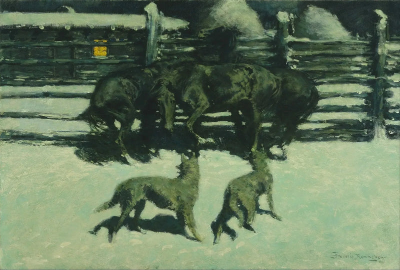 Yardım Çağrısı - Frederic Remington
