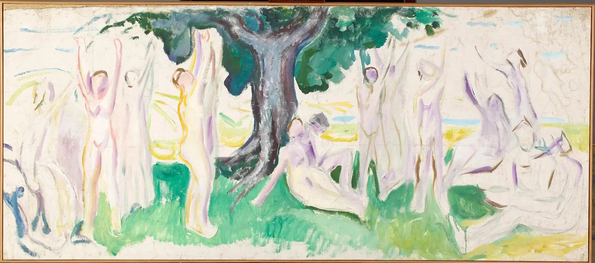 L'Arbre de vie - Edvard Munch image 1 copie peinte à la main à l’huile