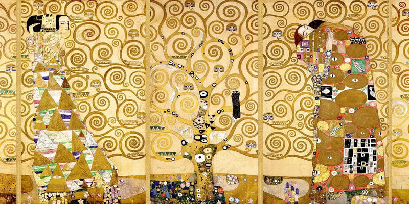 Hayat Ağacı, Stoclet Frizi - Gustav Klimt