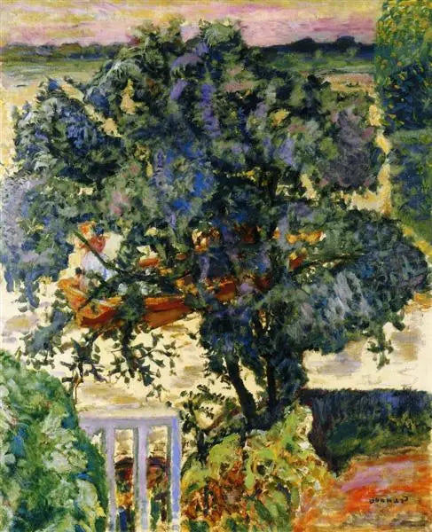 Nehir Kenarındaki Ağaç - Pierre Bonnard