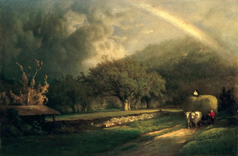 Berkshire Tepeleri'nde Gökkuşağı - George Inness