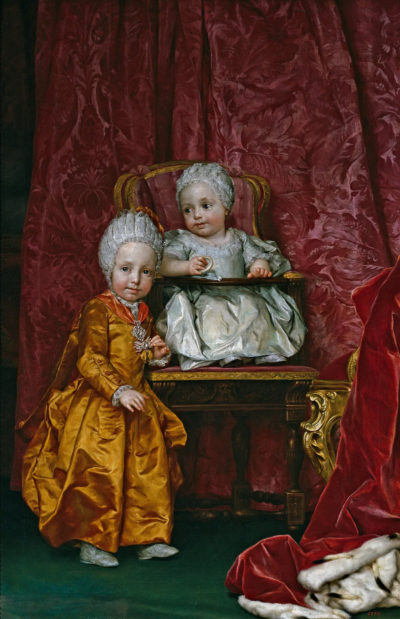 Avusturya Arşidükü Ferdinand ve Arşidüşesi Marie Anne - Anton Raphael Mengs