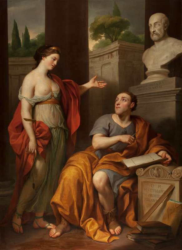 Mimar ve ilham perisi. James Caulfield, Lord Charlemont portresi - Anton Raphael Mengs
