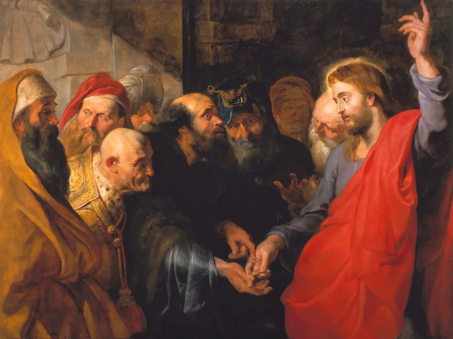 Vergi Parası (Matthée 22:19) - Peter Paul Rubens