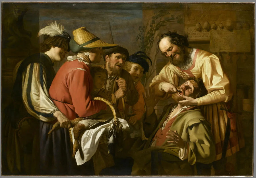 Diş Çekici - Gerrit van Honthorst