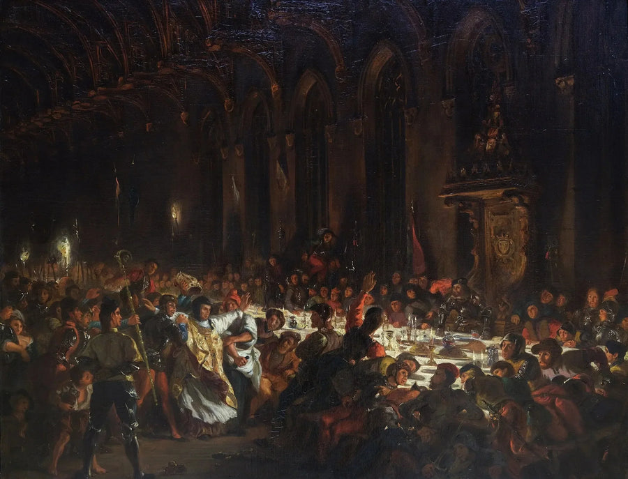 Liège Piskoposu'nun Suikasti - Eugène Delacroix