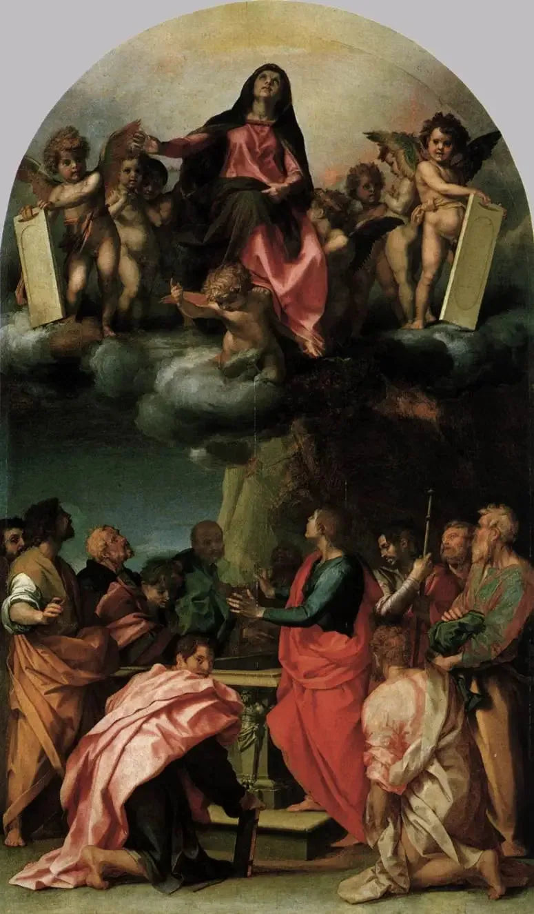 Meryem Ana'nın Yükselişi - Andrea del Sarto