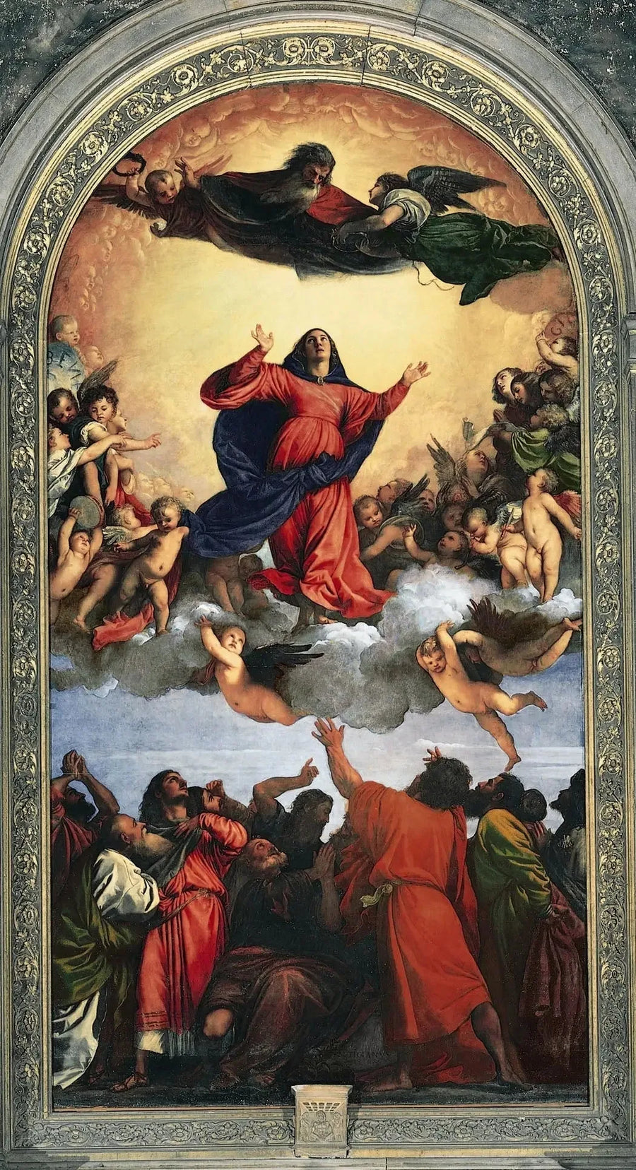 Meryem'in Assomptionu - Titian