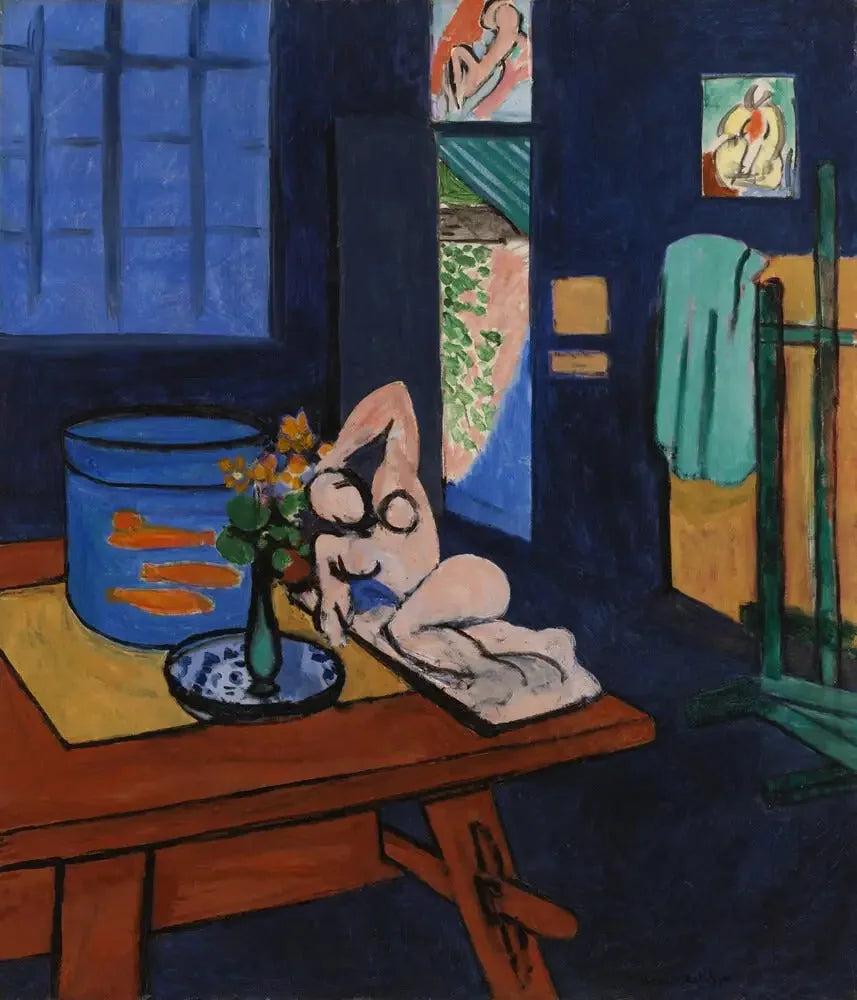 Kırmızı Balıklar Atölyesi - Henri Matisse