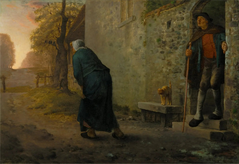 Bekleyiş - Jean-François Millet