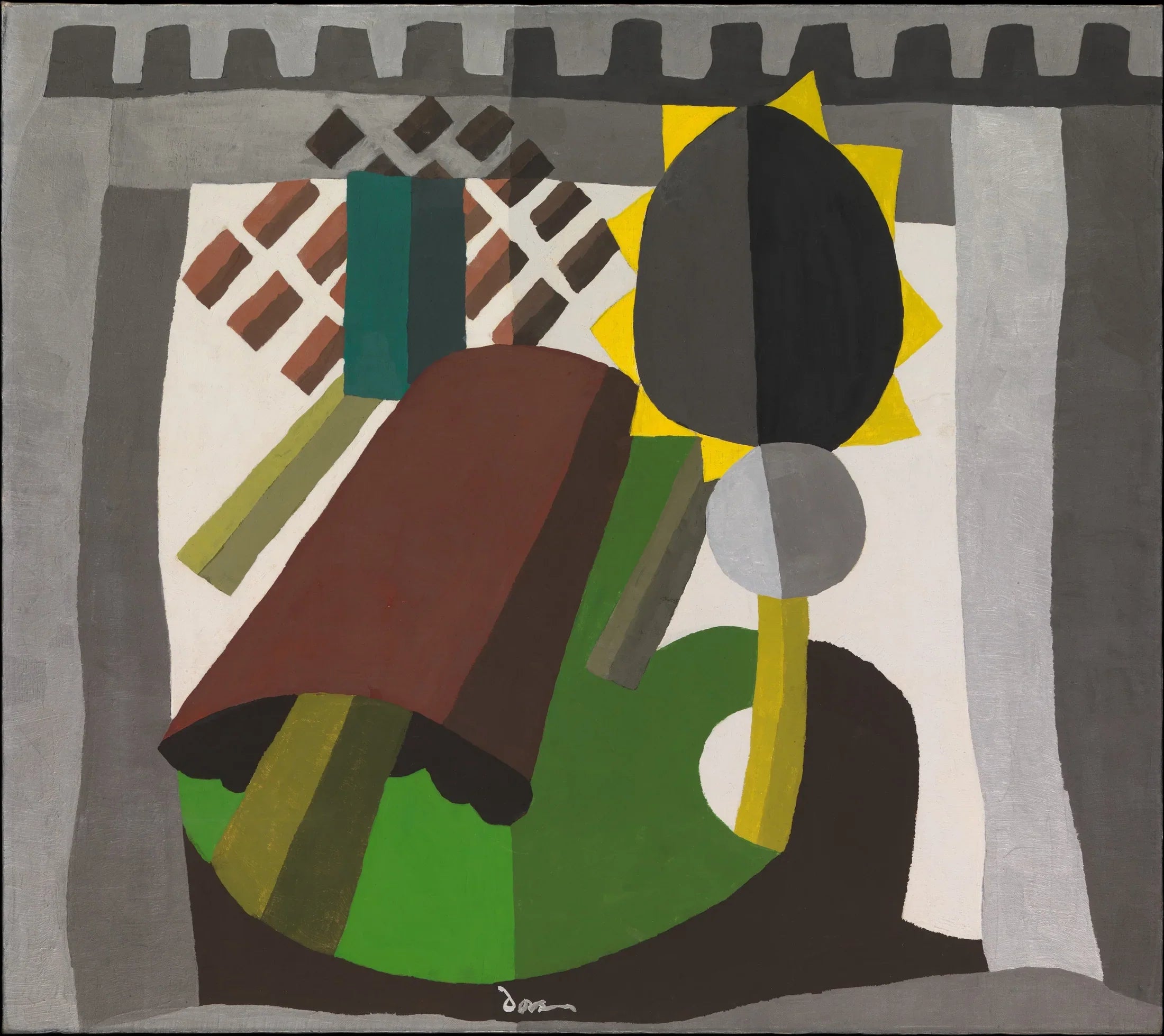 L'auberge - Arthur Dove image 1 tableau peint à l’huile sur toile