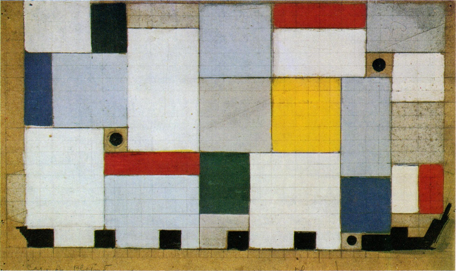 L'Aubette - Theo van Doesburg image 1 reproduction de peinture à l’huile