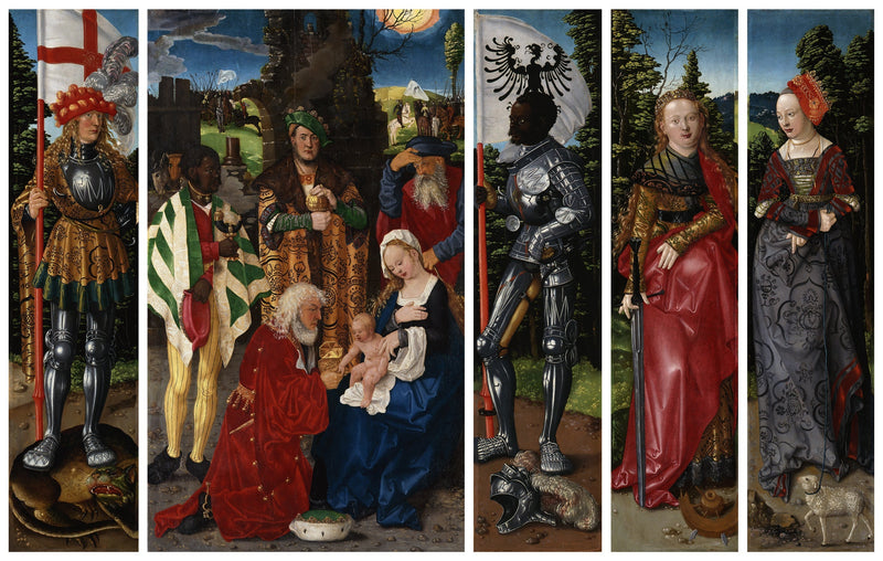 Üç Kralın Sunakları - Hans Baldung Grien