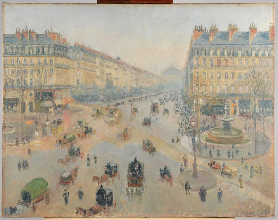 Opera Caddesi - Camille Pissarro