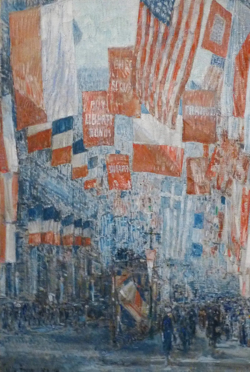 Allies Caddesi, 5. cadde, New York - Childe Hassam