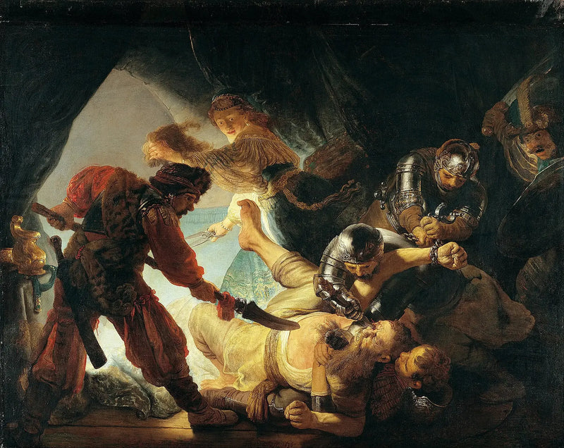 Samson'un Körlüğü - Rembrandt