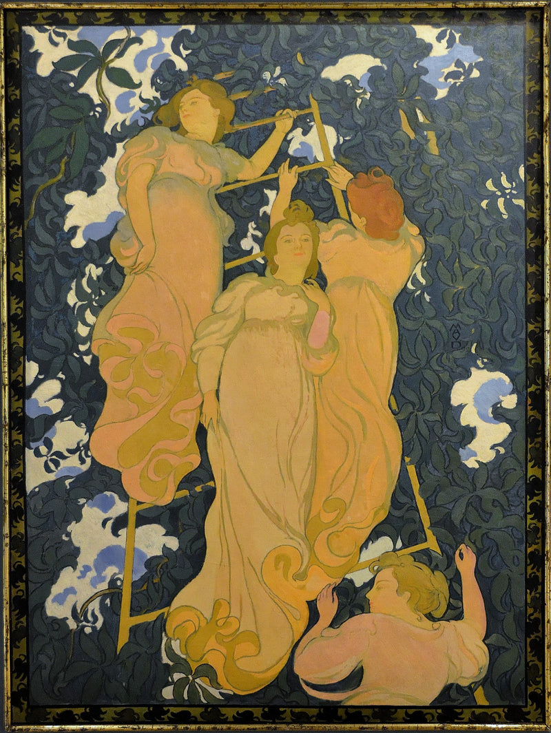 Ağaç Yaprağında Merdiven - Maurice Denis
