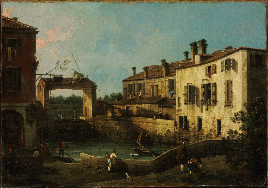 Dolo Kanalı - Canaletto