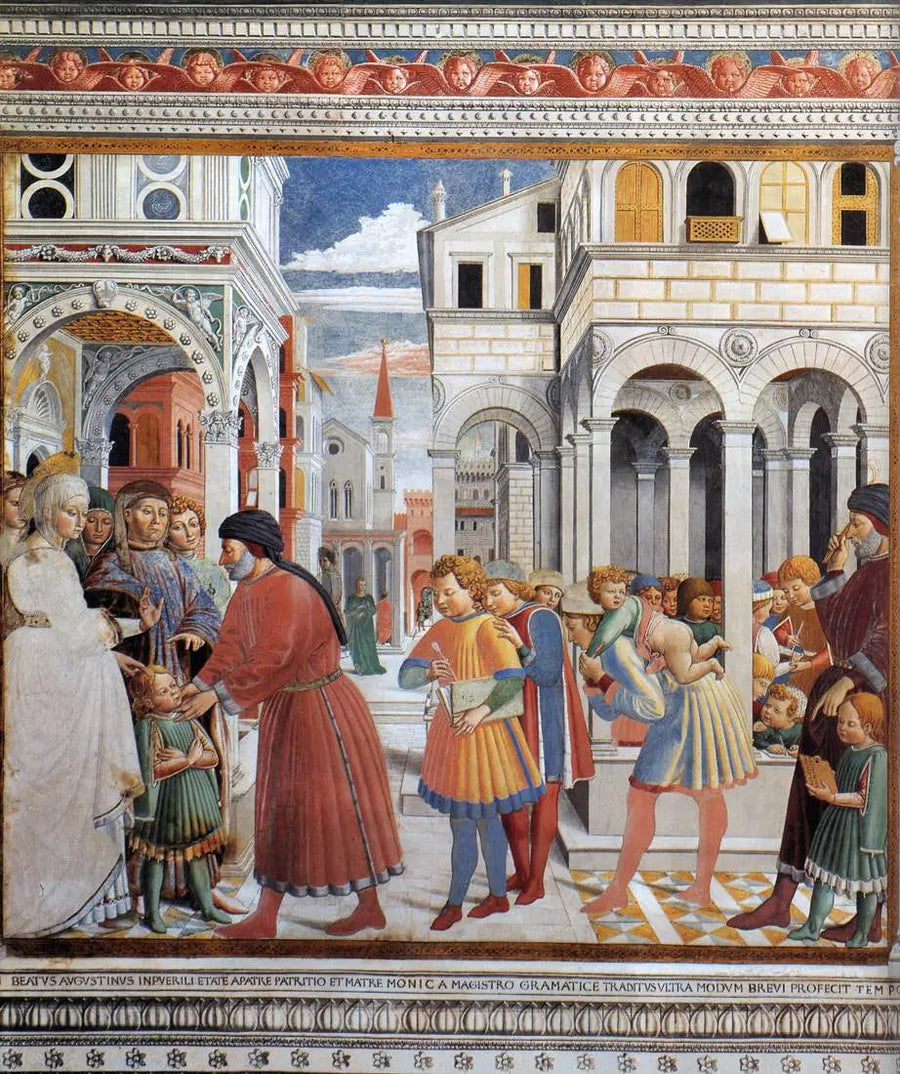 Tagaste Okulu - Benozzo Gozzoli