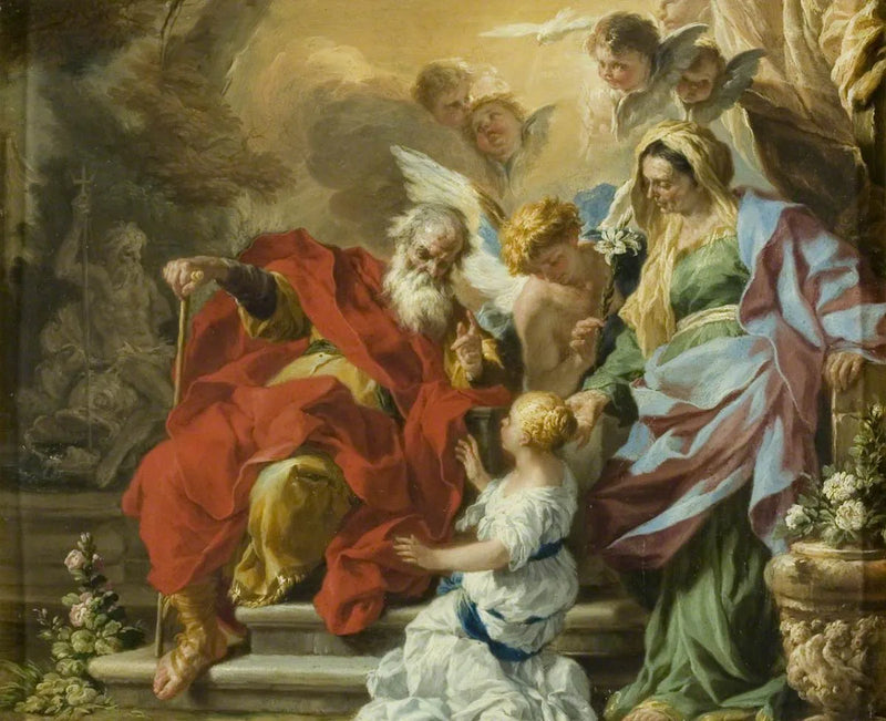 Bakire'nin Eğitimi - Francesco Solimena