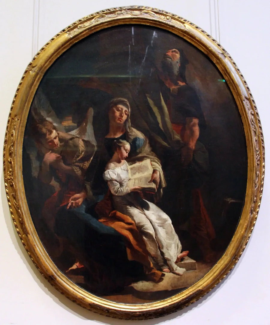 Bakire'nin Eğitimi - Giovanni Battista Tiepolo