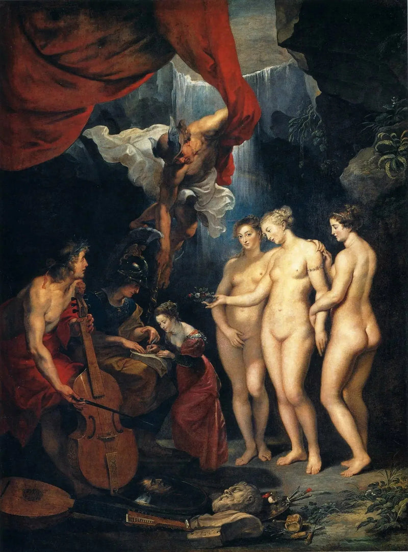 Marie de Médicis'in Eğitimi - Peter Paul Rubens