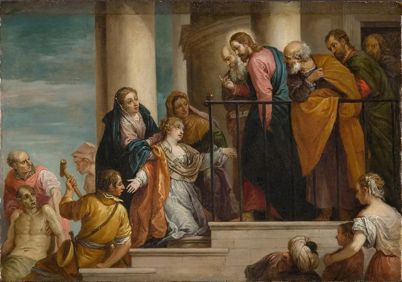 Naïn Genç Adamın Eğitimi - David Teniers Genç