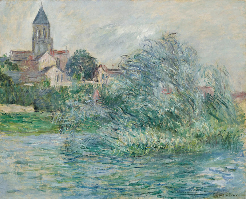 Vétheuil'deki Kilise - Claude Monet