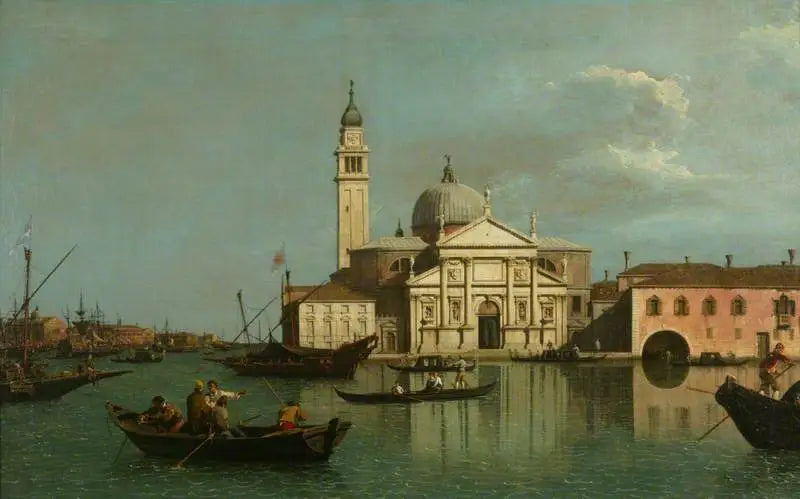 San Giorgio Maggiore Kilisesi, Venedik - Canaletto