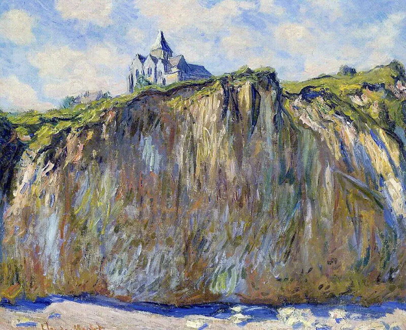 Varengeville Kilisesi, sabah etkisi - Claude Monet