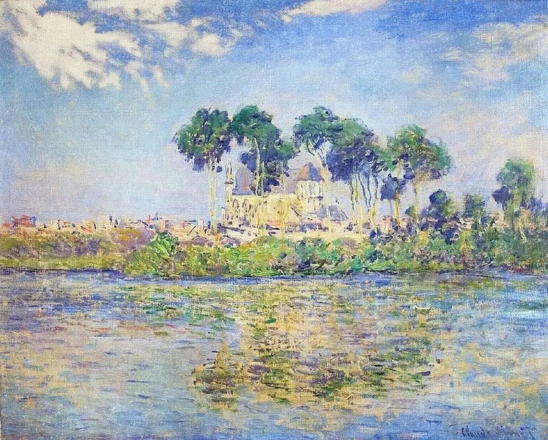 Vernon Kilisesi - Claude Monet