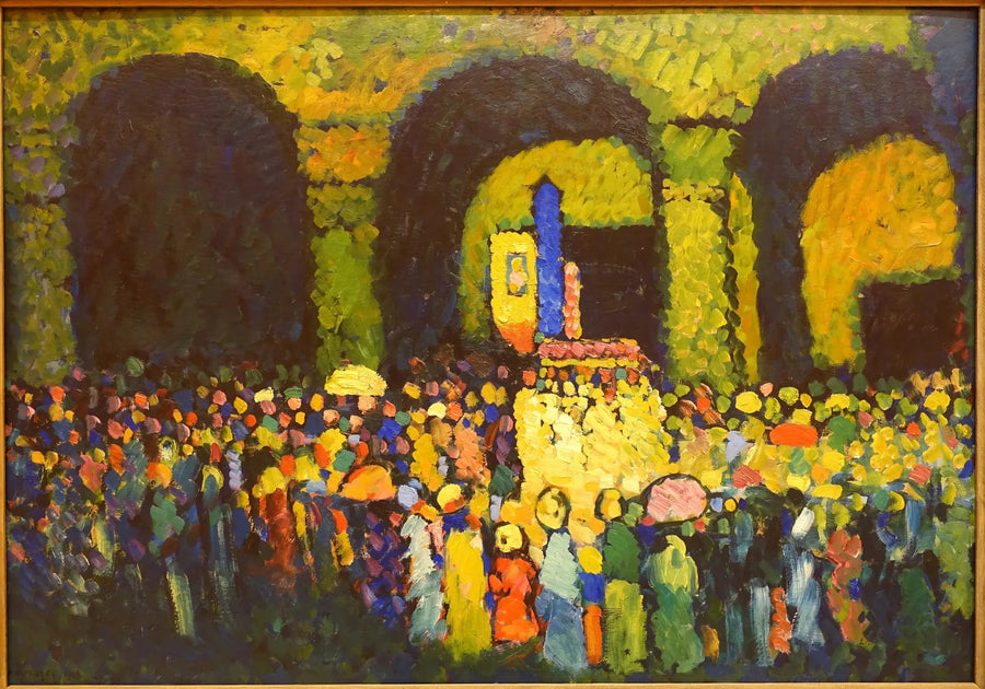 Münih'teki Saint-Louis Kilisesi - Vassily Kandinsky
