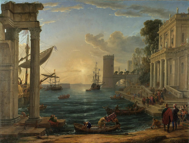 Saba Kraliçesinin Gemisi - Claude Lorrain