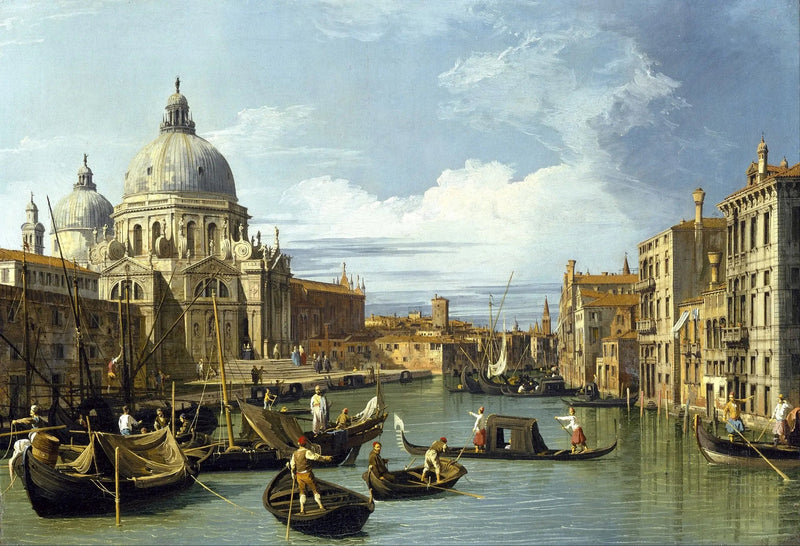 Büyük Kanal Ağzı, Venedik - Canaletto