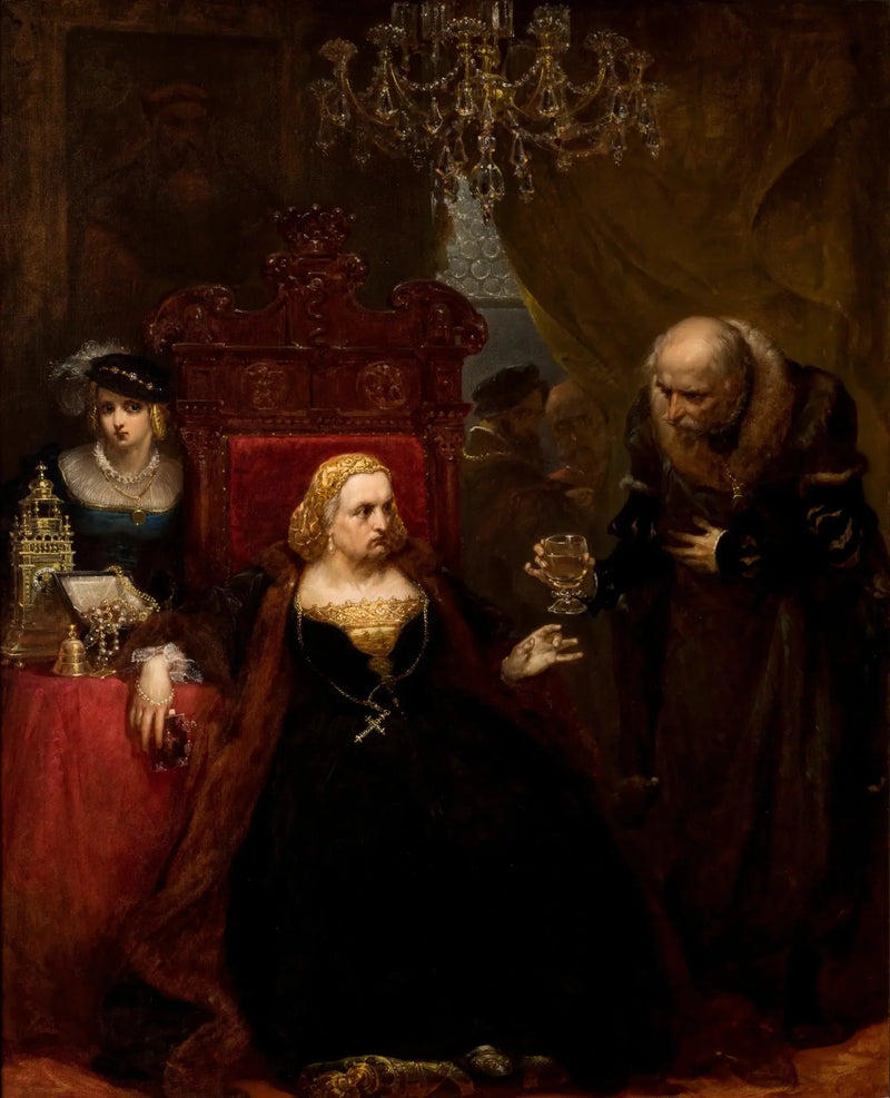 Kraliçe Bona'nın Zehirlenmesi - Jan Matejko