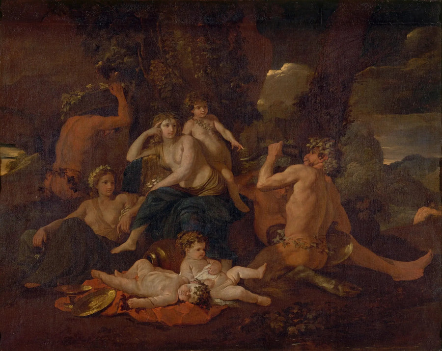 Bacchus'un Çocukluğu - Nicolas Poussin