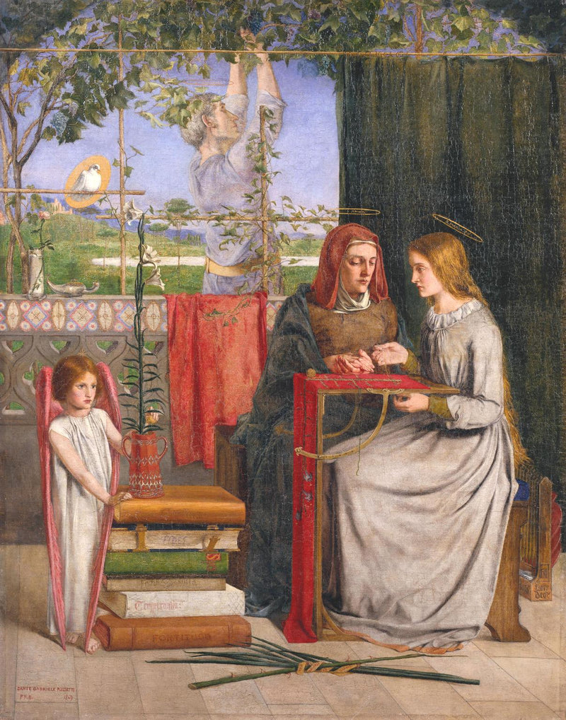Meryem Ana'nın Çocukluğu - Dante Gabriel Rossetti