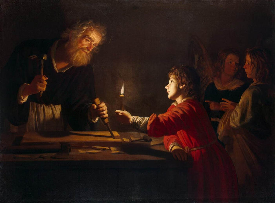 İsa'nın Çocukluğu - Gerrit van Honthorst