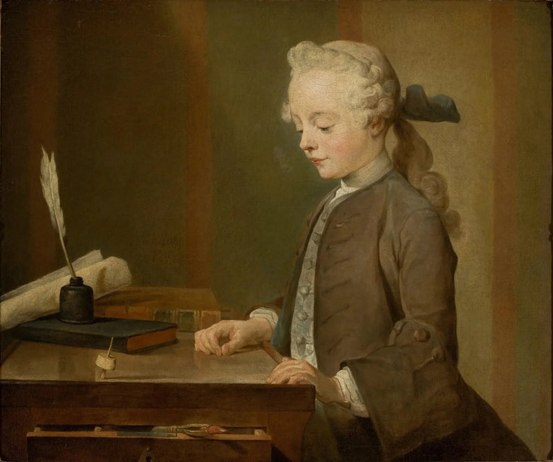 Çocuk ve bebek - Jean Simeón Chardin